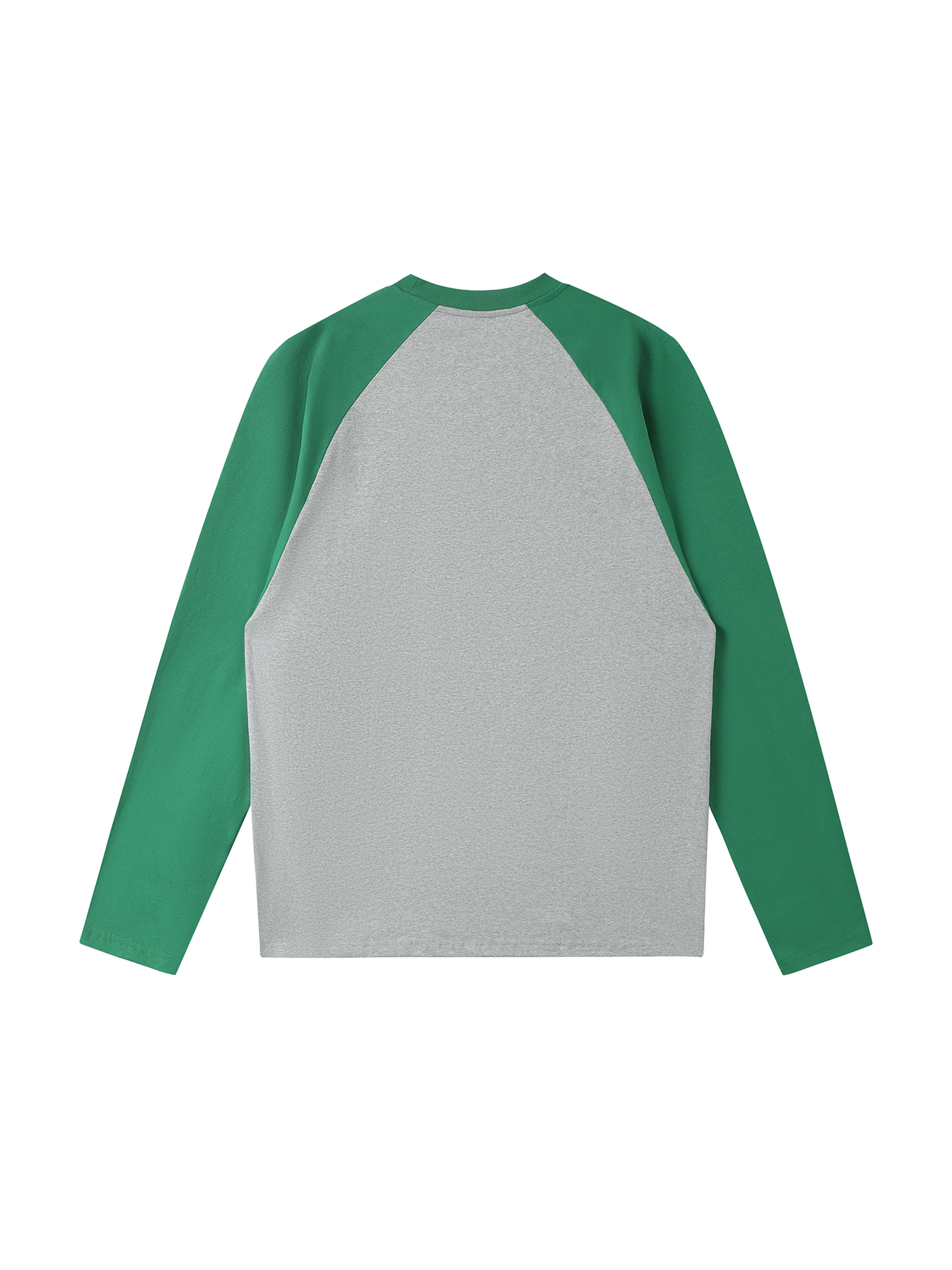【Raucohouse】Authentic raglan color block long sleeve raglan_surf_co-block-